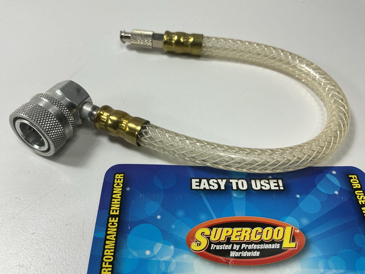 SUPERCOOL 26203 A/C 134A Charging Recharge Hose Air Conditioning Quick Connect