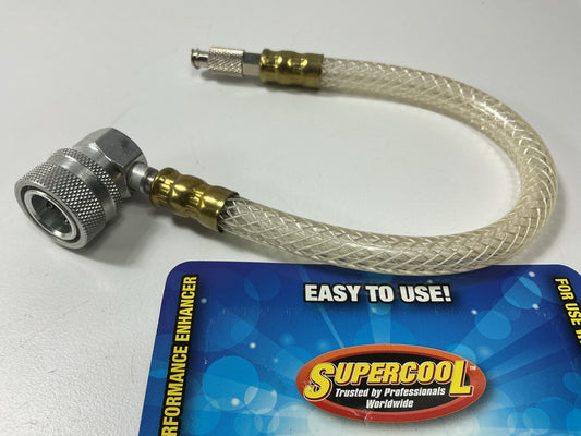 SUPERCOOL 26203 A/C 134A Charging Recharge Hose Air Conditioning Quick Connect