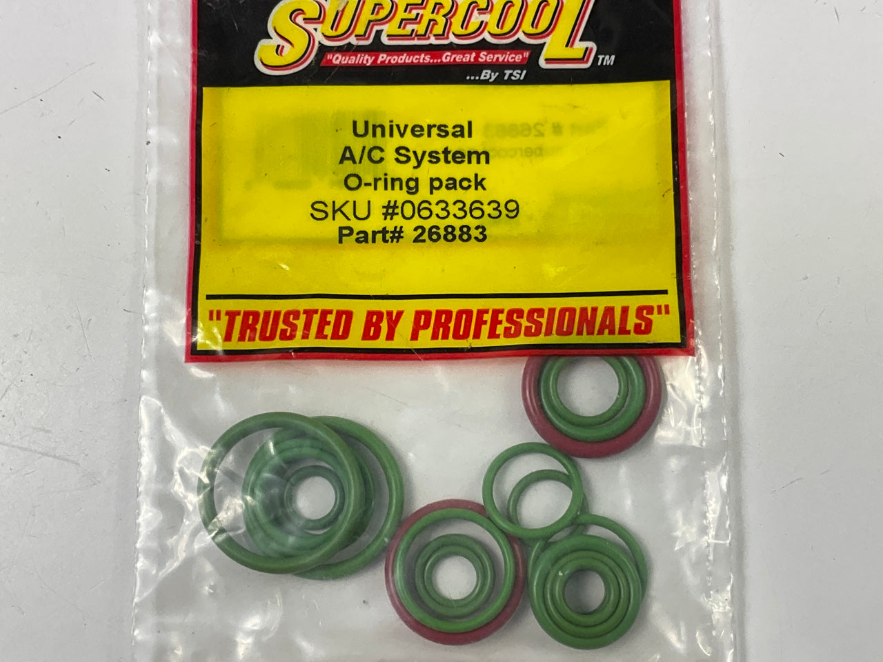Supercool 26883 Universal A/C System O-ring Pack Kit