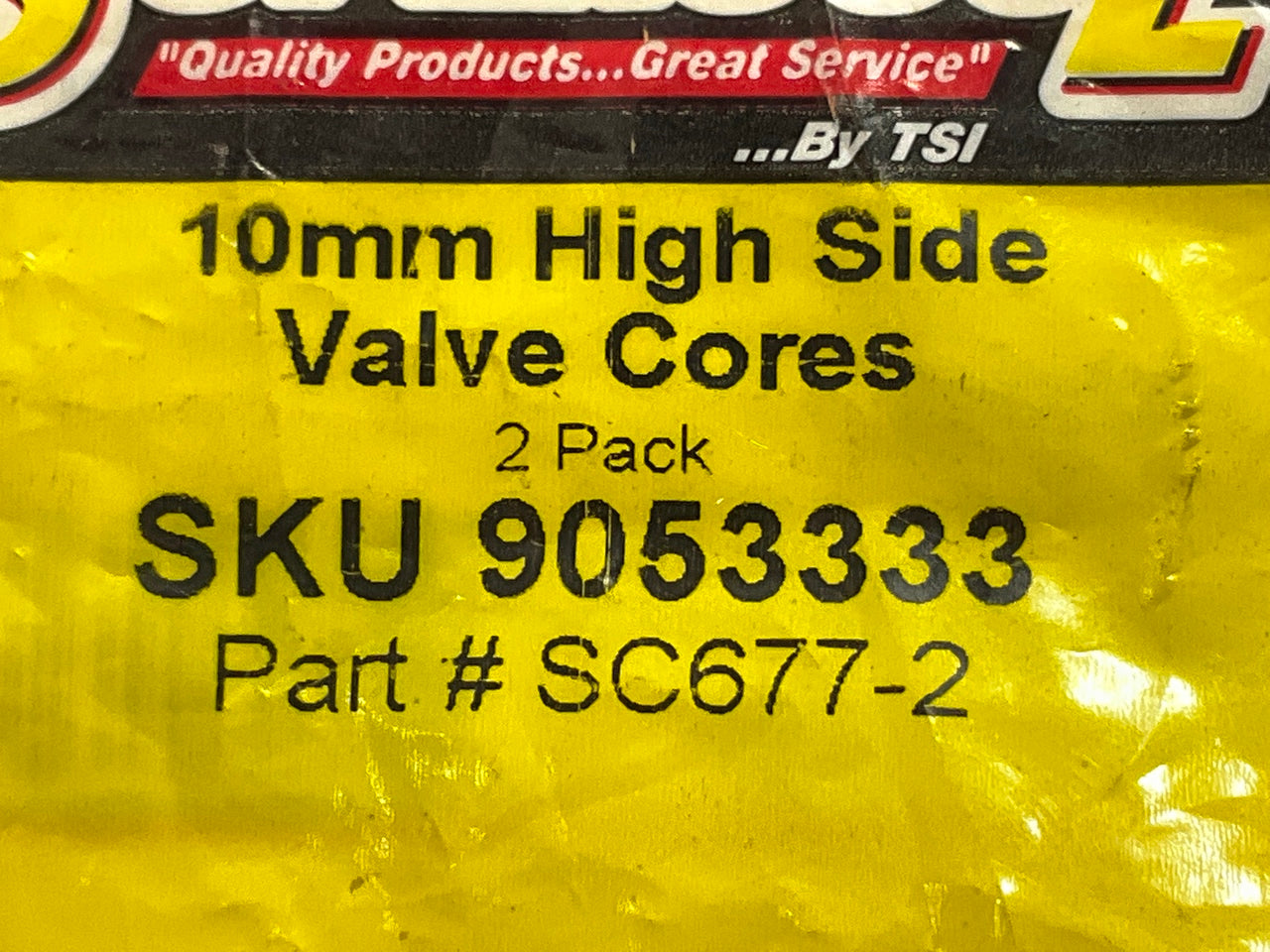 Supercool SC677 10mm High Side Valve Core - 2 PACK