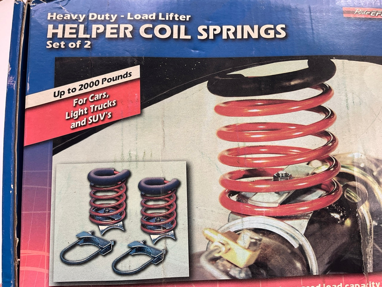 Superior UNIVERSAL Heavy Duty Helper Coil Springs - Load Lift Up To 2000lbs