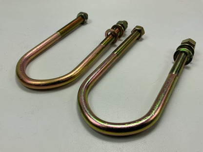SUPERIOR 13-0112A Round U-Bolt Kit Leaf Spring U Bolts 2-1/2 X 6-1/2 2 U Bolts