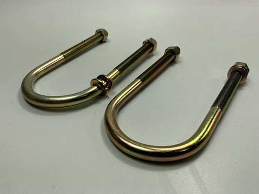 Superior 13-0180A Round U-Bolt Kit Leaf Spring U Bolts 2-7/8 X 7'', Pair