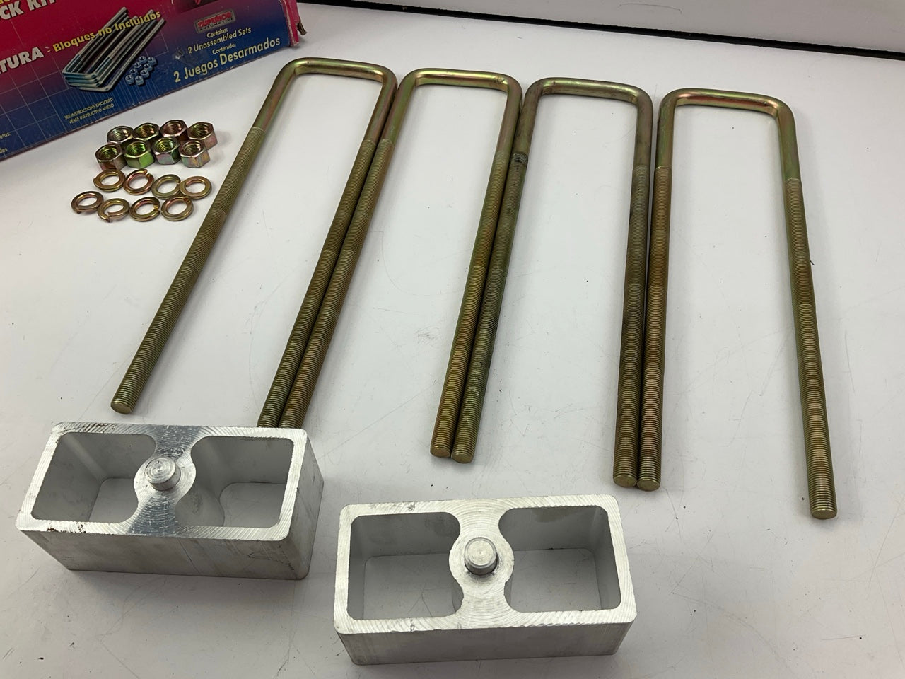 Superior 13-1211A Leaf Springs U-Bolt Kit  1/2'' X 2-3/4'' X 12-1/4'' + Blocks