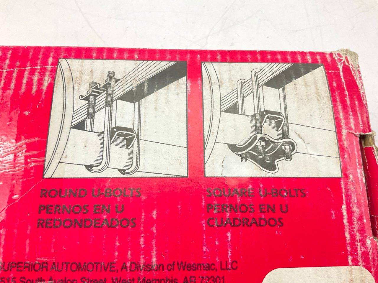 Superior 13-1211A Leaf Springs U-Bolt Kit  1/2'' X 2-3/4'' X 12-1/4'' + Blocks