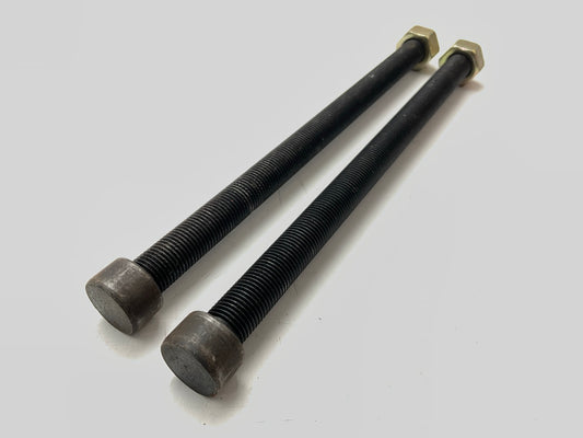 Superior 13-1290 Leaf Spring Center Tie Bolts, Pair,  1/2'' X 8'' With Nut