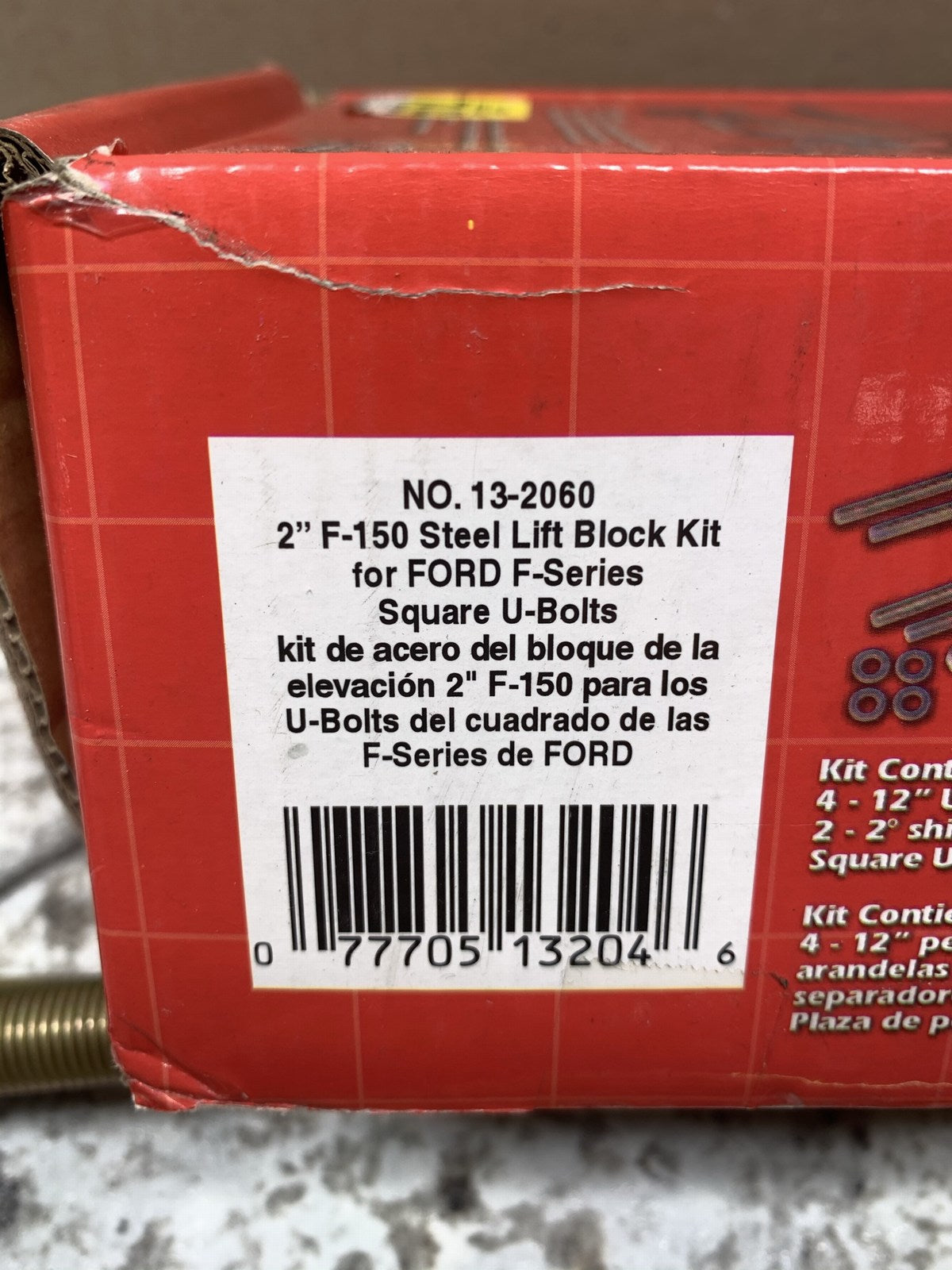 Superior 13-2060 2'' Block Lift Kit For 2004 And Newer Ford F-150