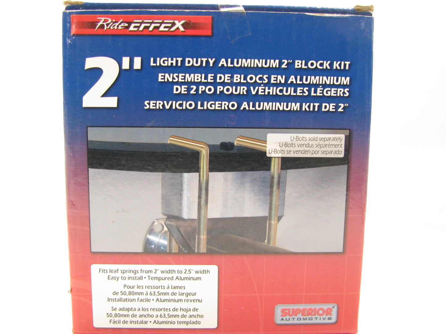 Superior 13-2LIFTA Leaf Spring Block Kit - 2'' 2-Inch Lift Or Drop