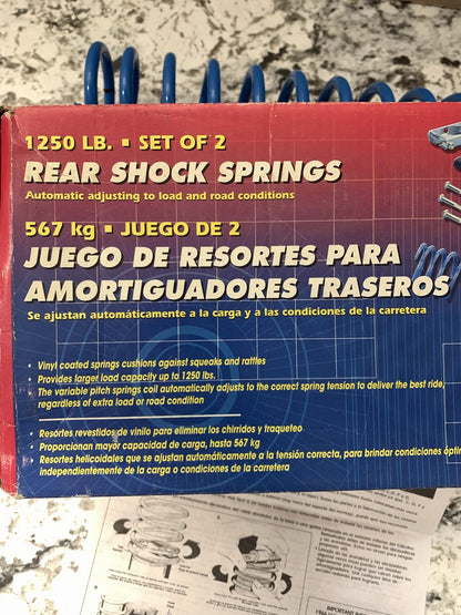 Superior 14-1890 Load Control Springs For Rear Shocks (Extra +1250 Lbs Capacity)