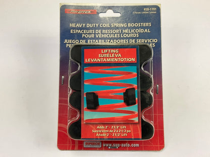 Superior 18-1701 RideEFFEX Heavy Duty Rubber Coil Spring Boosters, 2 Pack