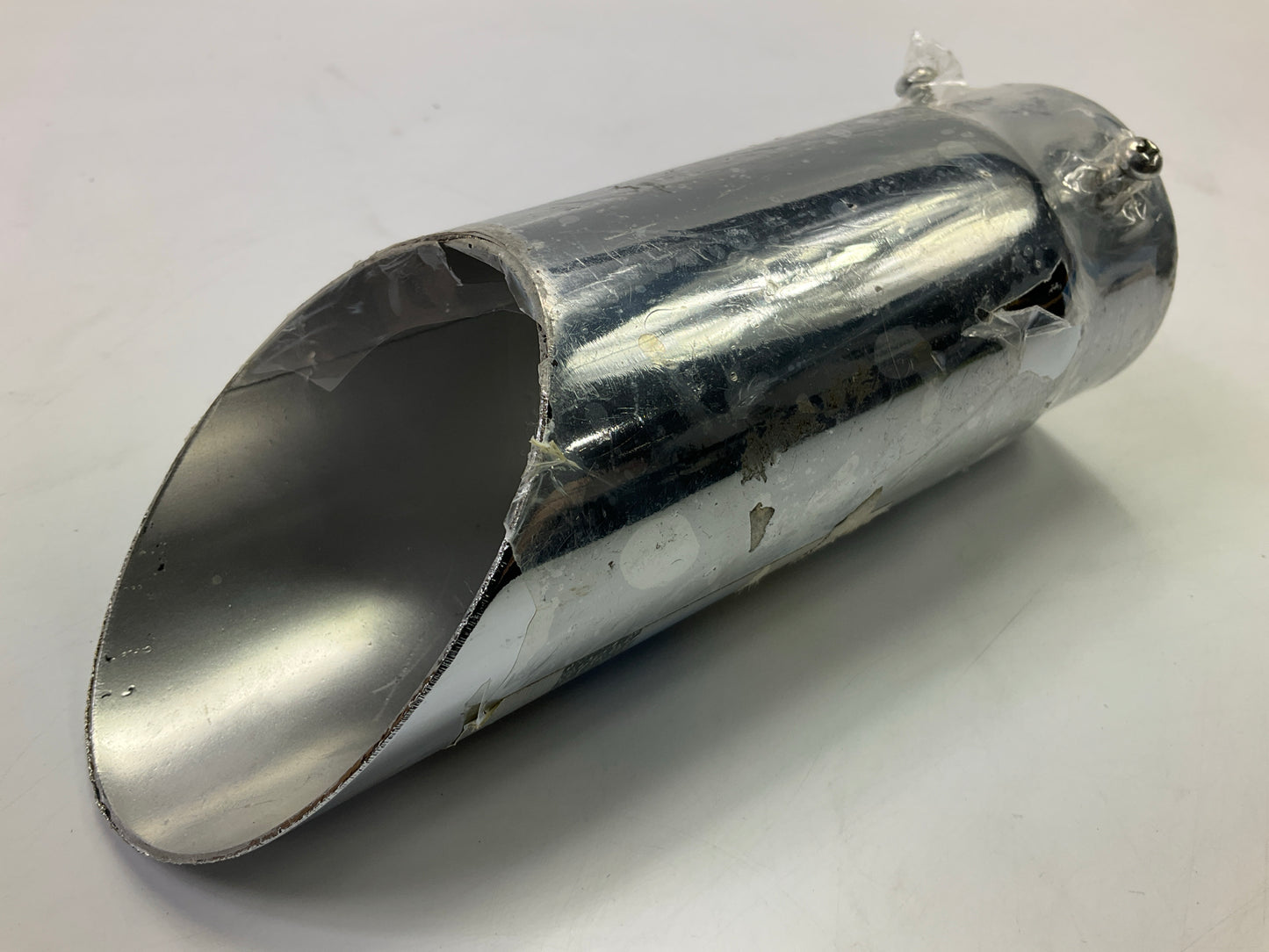 Superior 28-2691 Chrome Exhaust Tip, Slant, 7'' Length, For Up To 2-1/4'' Pipe