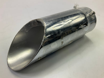 Superior 28-2691 Chrome Exhaust Tip, Slant, 7'' Length, For Up To 2-1/4'' Pipe