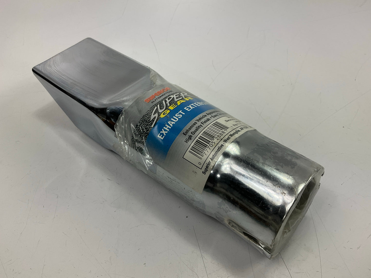 Superior 28-2881 Chrome 9'' Long Exhaust Extension Tip For 1-1/2''-2-1/4'' Pipe