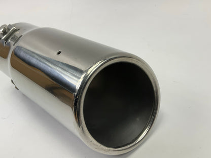 Superior 26-6202 Slant Bolt-On Exhaust Tip 3'' For 1-3/4''-2-1/2 Pipe, Stainless