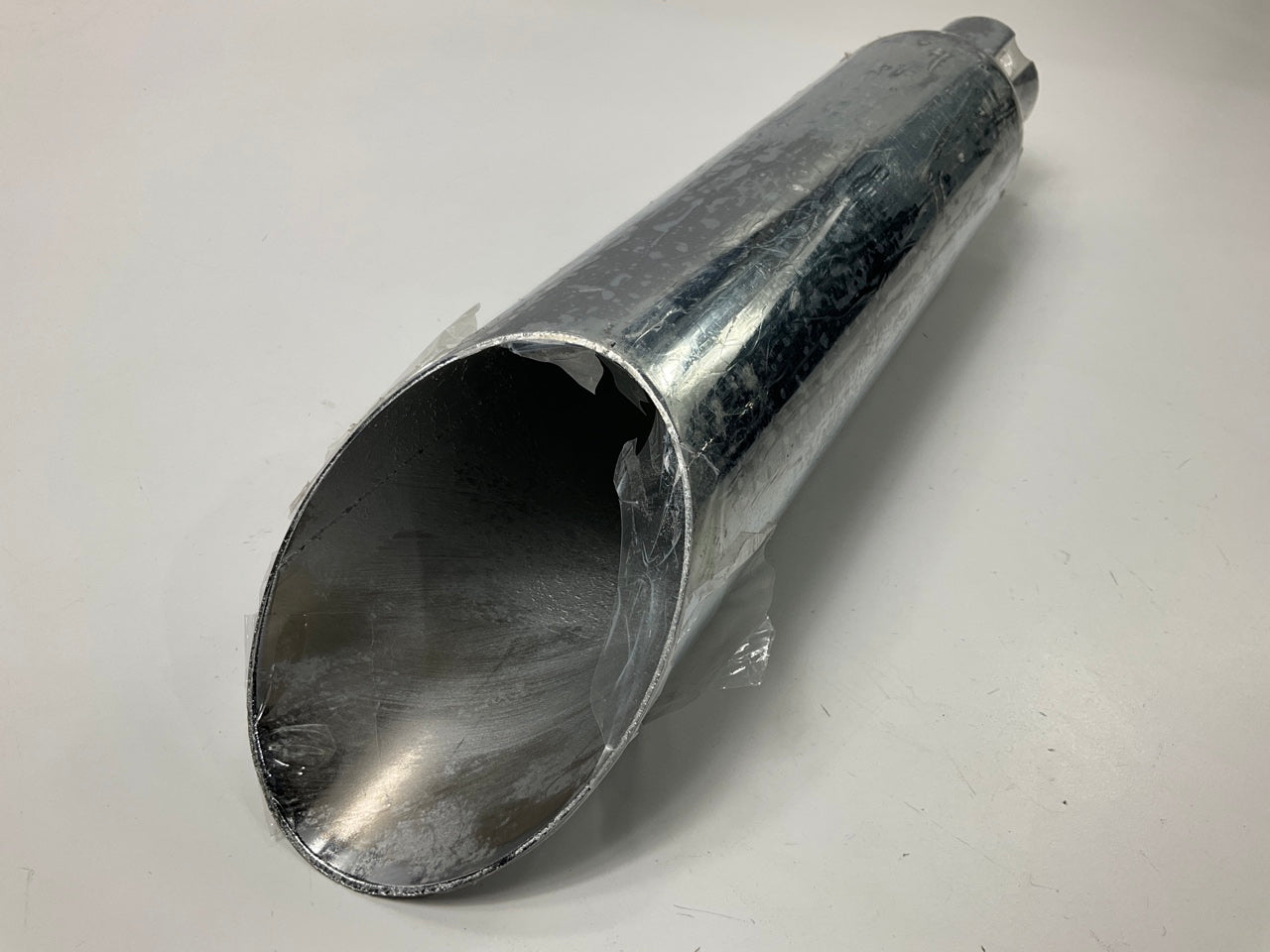 Superior 29-9341 Slant-cut Exhaust Extension Tip 18'' Long, For 2-1/4'' Pipe