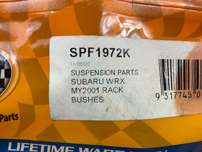 Superpro SPF1972K Steering Rack And Pinion Bushing Kit