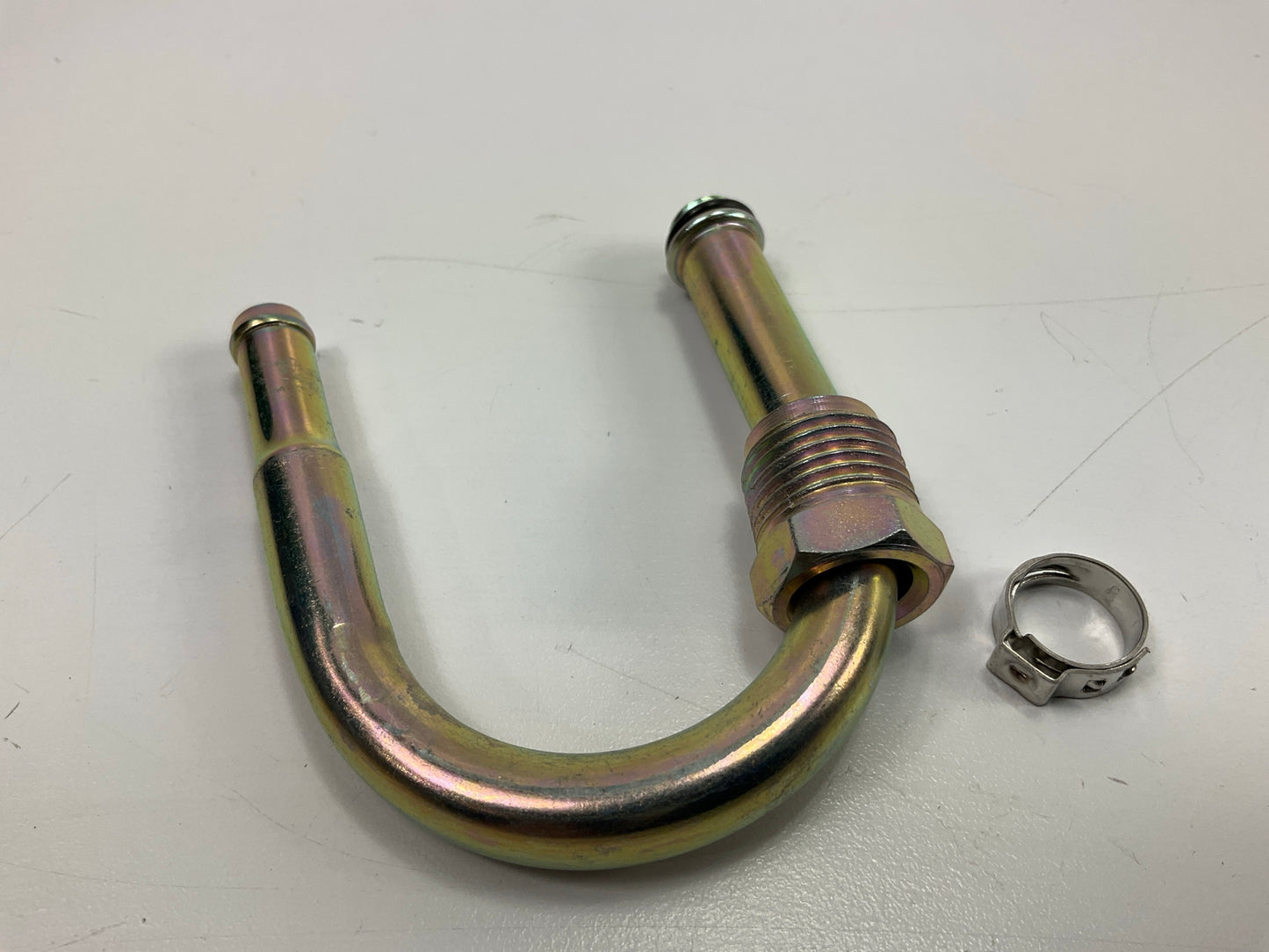 SUR-R 38180 180 Degree GM Fuel Filter Line Adapter, Female To Nylon, 3/8''