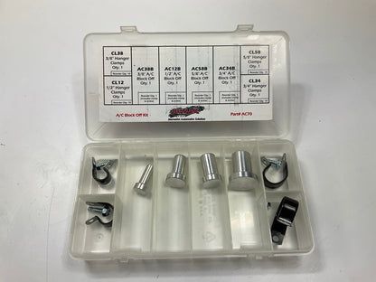 S.U.R.&R. AC1387 Deluxe A/C Line Repair Kit