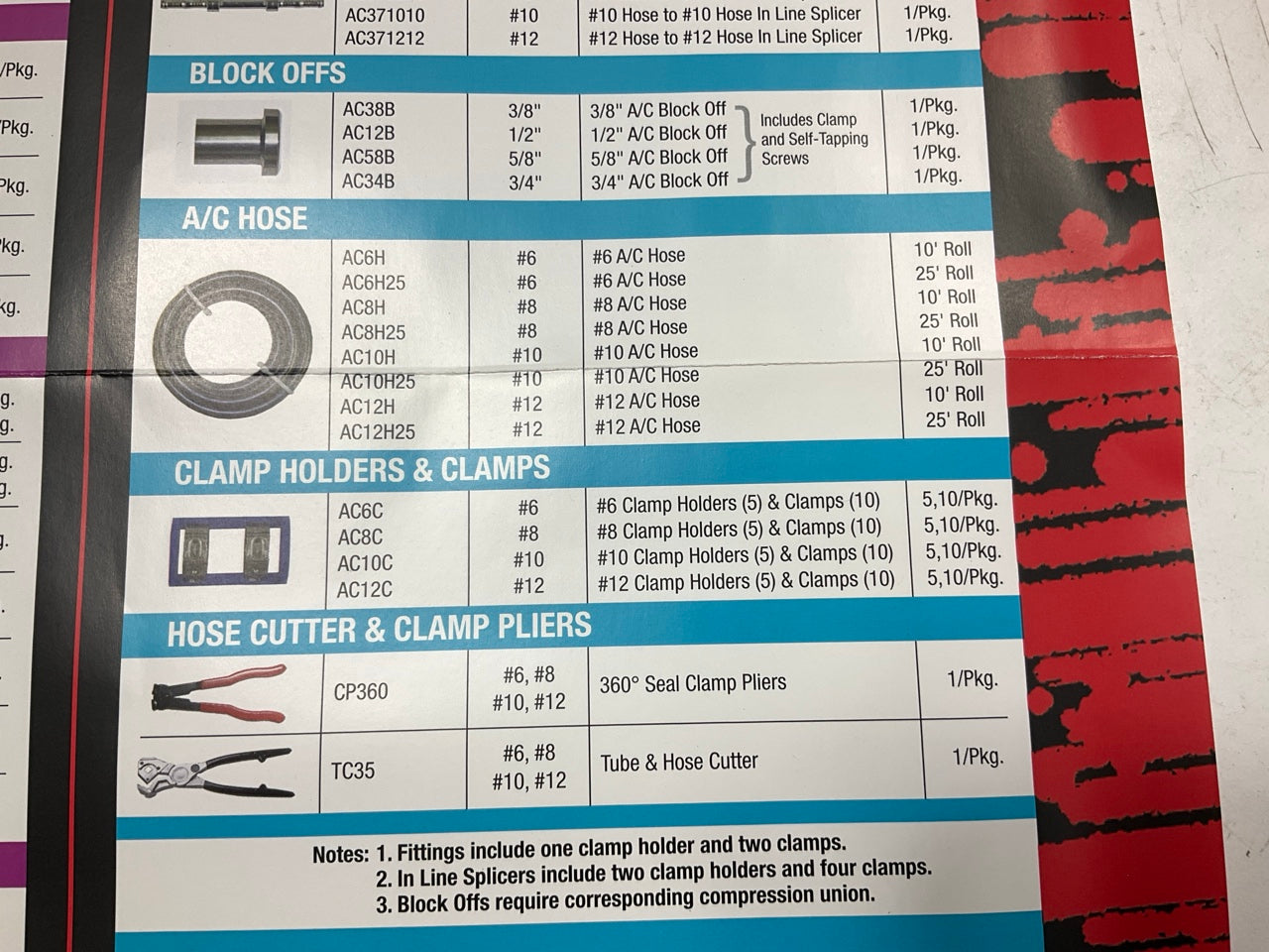 S.U.R.&R. AC1387 Deluxe A/C Line Repair Kit