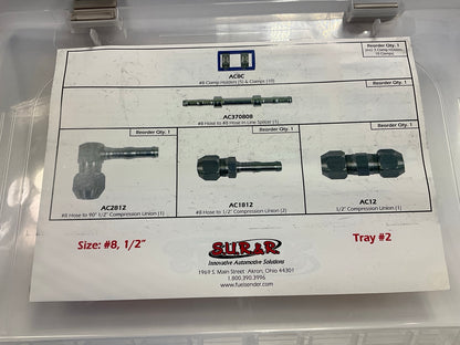 S.U.R.&R. AC1387 Deluxe A/C Line Repair Kit