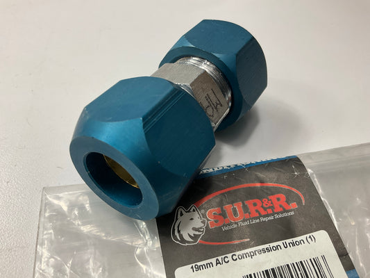 SUR-R Auto Parts AC19M 19mm A/C Compression Union