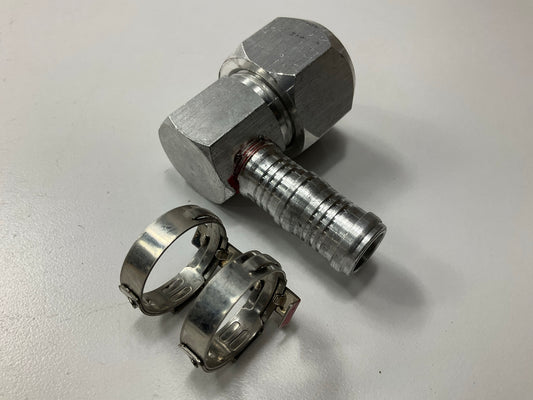 Sur-r AC21234  #12 A/C Hose 90 Degree  3/4'' Compression Union Fitting Adapter