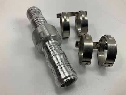 SUR-R AC371212 #12 Hose To #12 Hose In Line Splicer A/C Line Repair Fitting