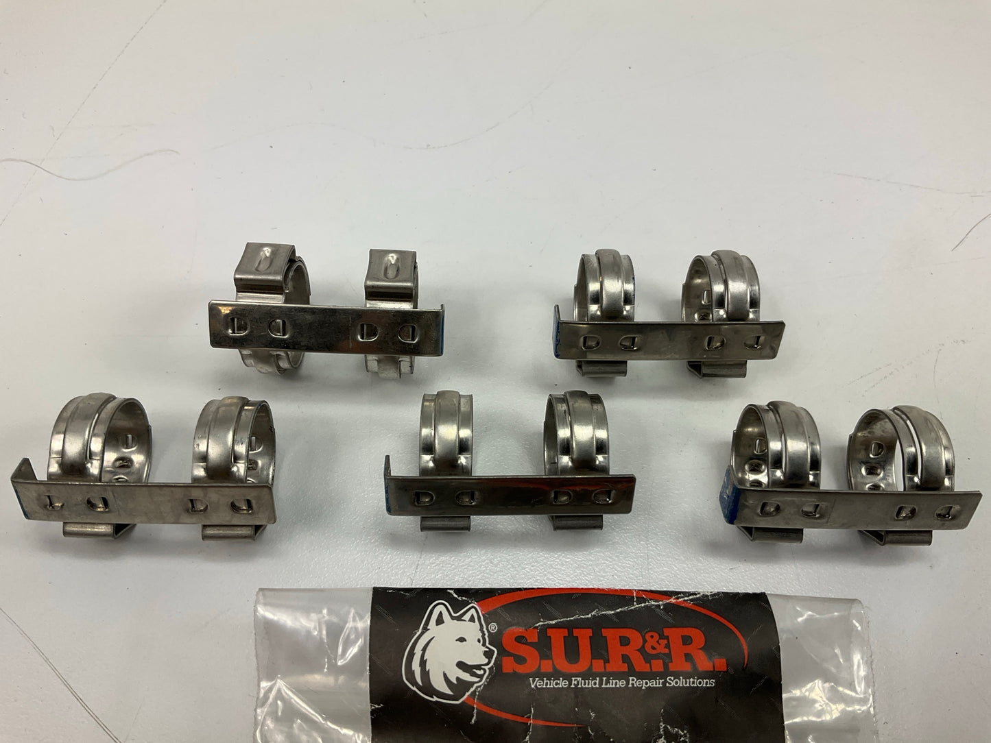 5 / Pack - SUR&R AC6806 Clamp For #6 A/C Hose