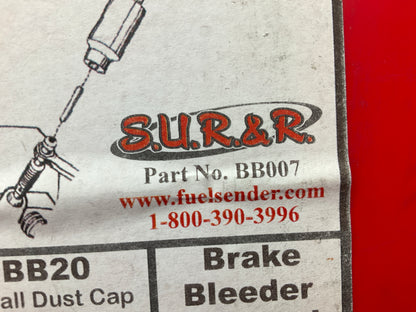 SUR-R BB007 77 Piece Brake Bleeder Removal Tool Kit