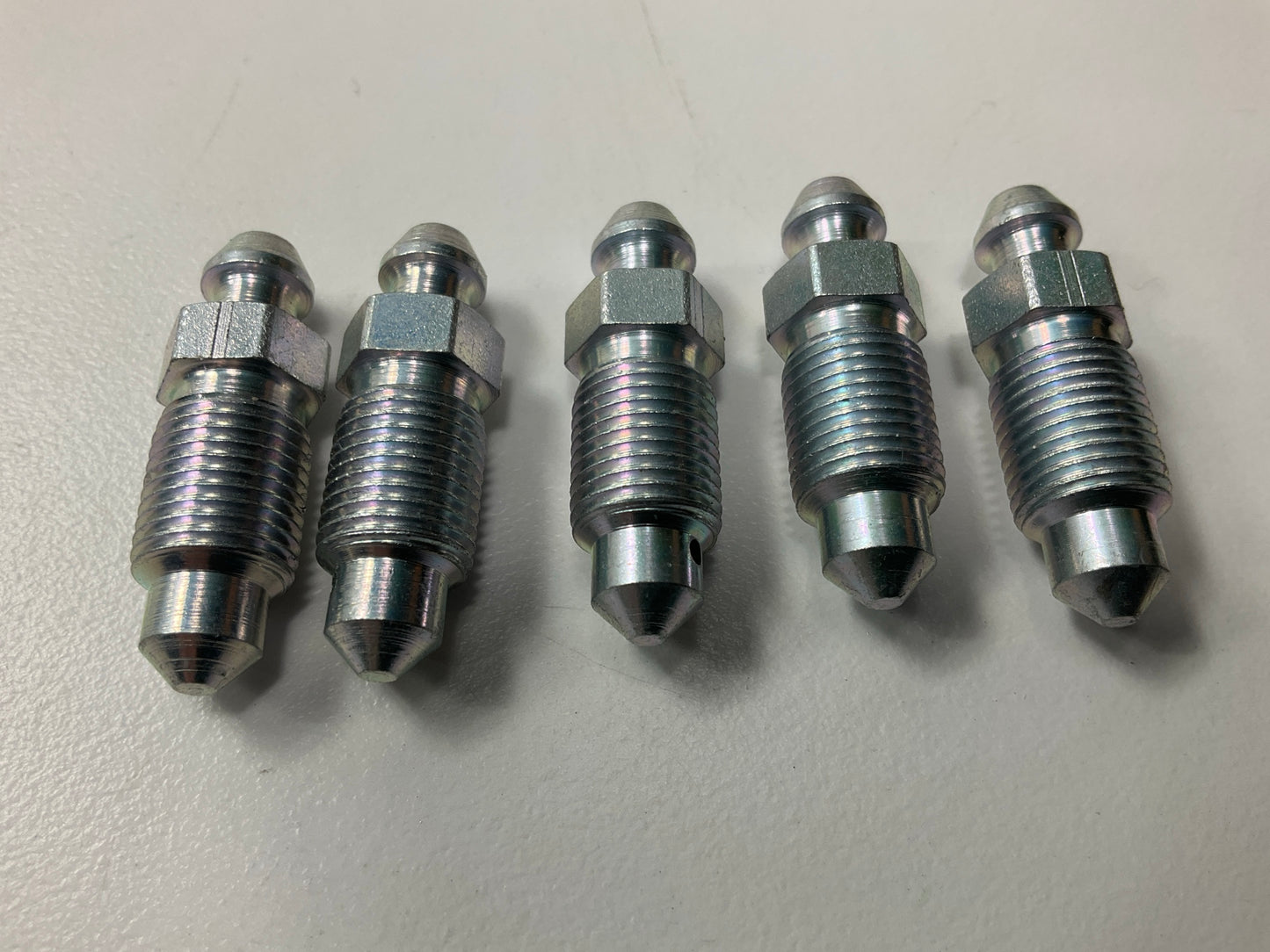 (5) SUR&R BB01 Brake Caliper Bleeder Screw, M10 X 1.0S Thread