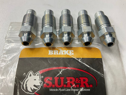 (5) SUR-R BB02 3/8'' - 24 Brake Bleeder Screw
