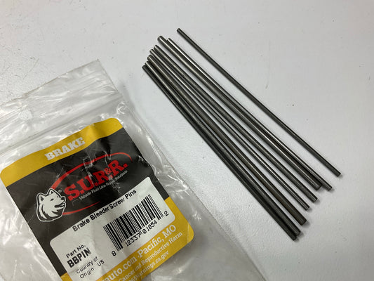 SUR & R Auto Parts BBPIN Brake Bleeder Screw Pins, Pack Of 8