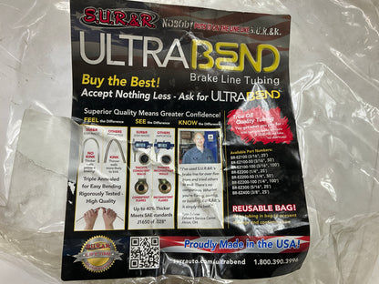 SUR&R BR-EZ100-100 Copper-Nickel Brake Line Tubing, 3/16'', 100 Feet