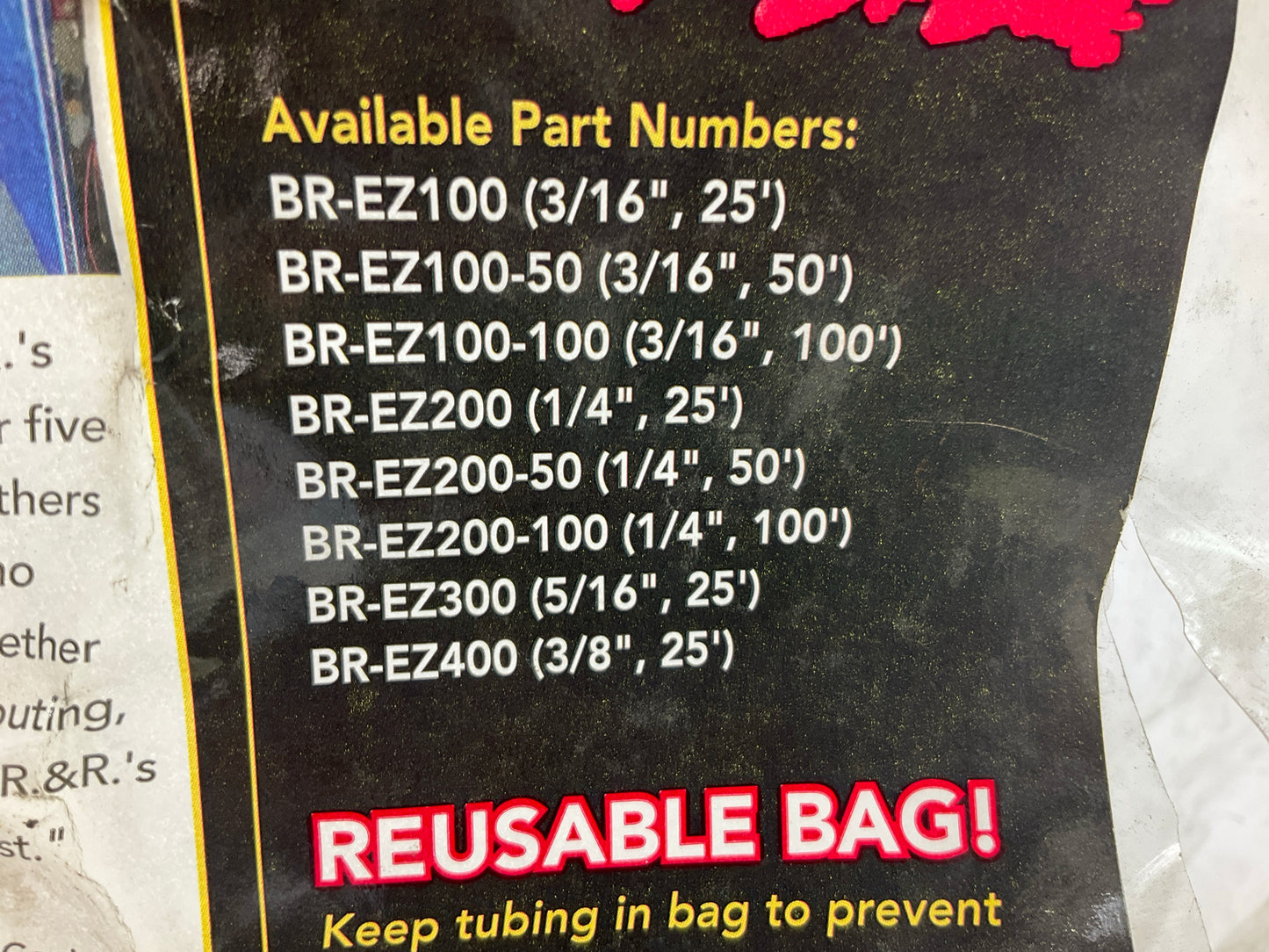 SUR&R BR-EZ100-100 Copper-Nickel Brake Line Tubing, 3/16'', 100 Feet