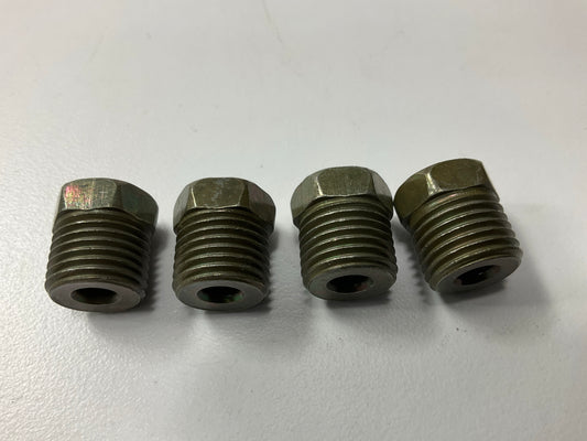 (4) Sur-r BR155 9/16''-18 Inverted Flare Nut Fittings
