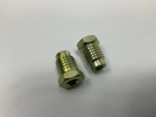 (4) SUR&R Auto Parts M11x1.5 Bubble Flare Nut