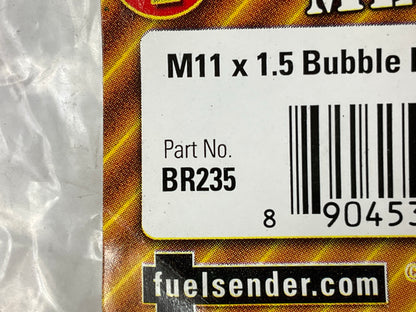 (4) SUR&R Auto Parts M11x1.5 Bubble Flare Nut