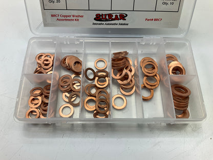 SUR-R BRC7 131 Piece Heavy Duty Cooper Washer Assortment Kit
