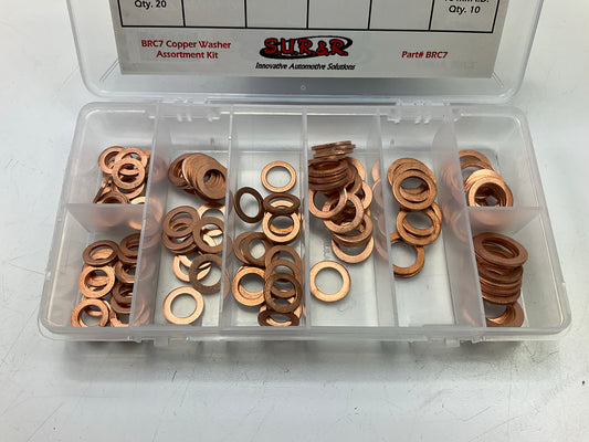 SUR-R BRC7 131 Piece Heavy Duty Cooper Washer Assortment Kit