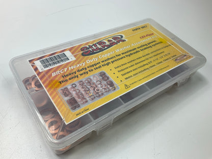 SUR-R BRC7 131 Piece Heavy Duty Cooper Washer Assortment Kit