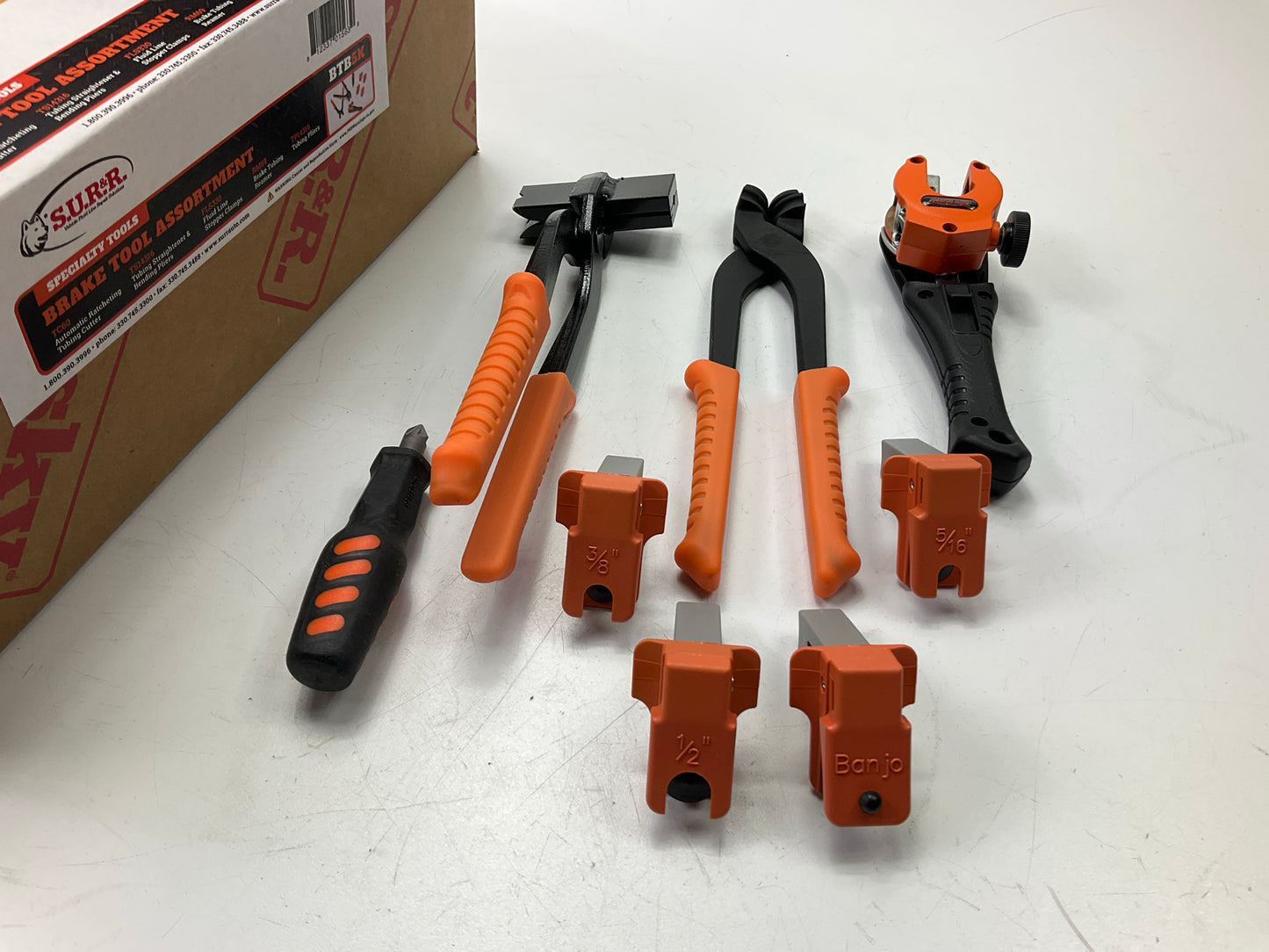 SUR-R BTB5K Professional 5 Piece Brake Service Tool Assortment Kit