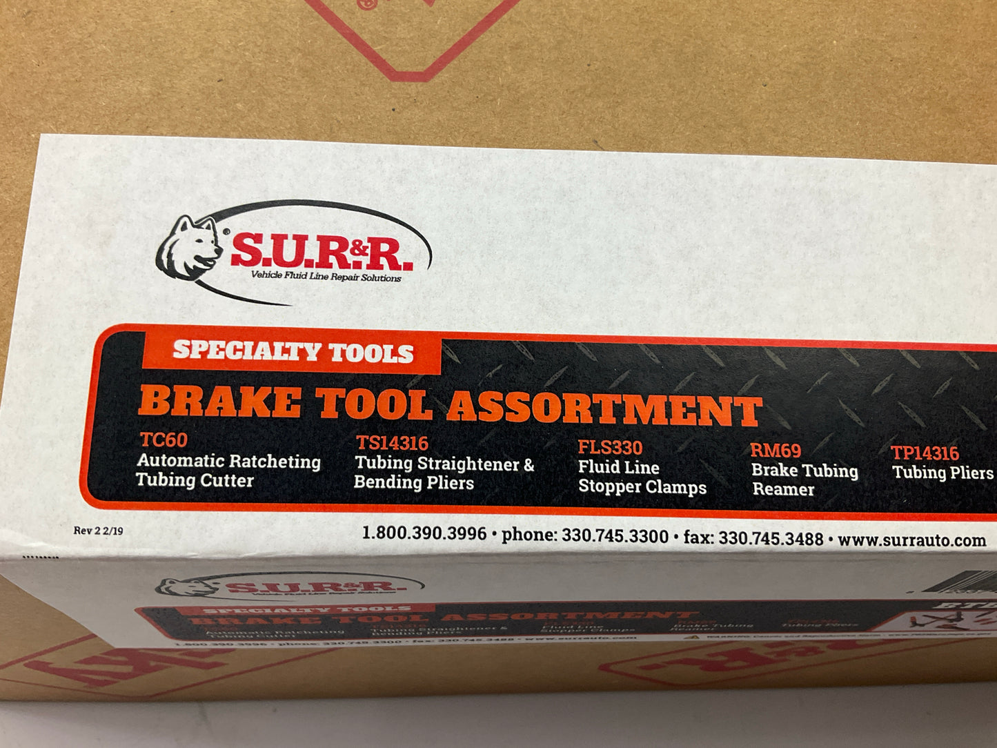 SUR-R BTB5K Professional 5 Piece Brake Service Tool Assortment Kit