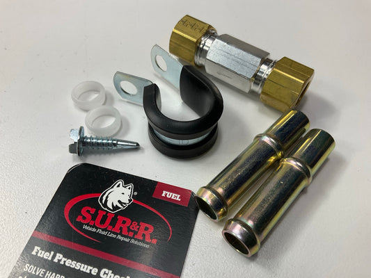 Sur&R Auto Parts CKV7 3/8'' Universal Fuel Check Valve Fuel Line Connector
