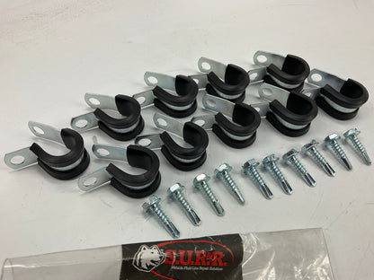 (10) SUR-R CL12 1/2'' Rubber Cushion Hanger Clamps