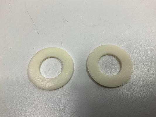 (10) SUR-R DPG225 1/2''(M12) Large Nylon Oil Drain Plug Gaskets, Pack Of 10