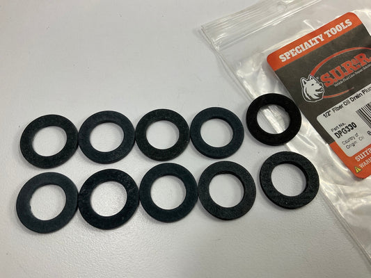 SUR & R DPG330 1/2'' Fiber Oil Drain Plug Gaskets - (10) Pack