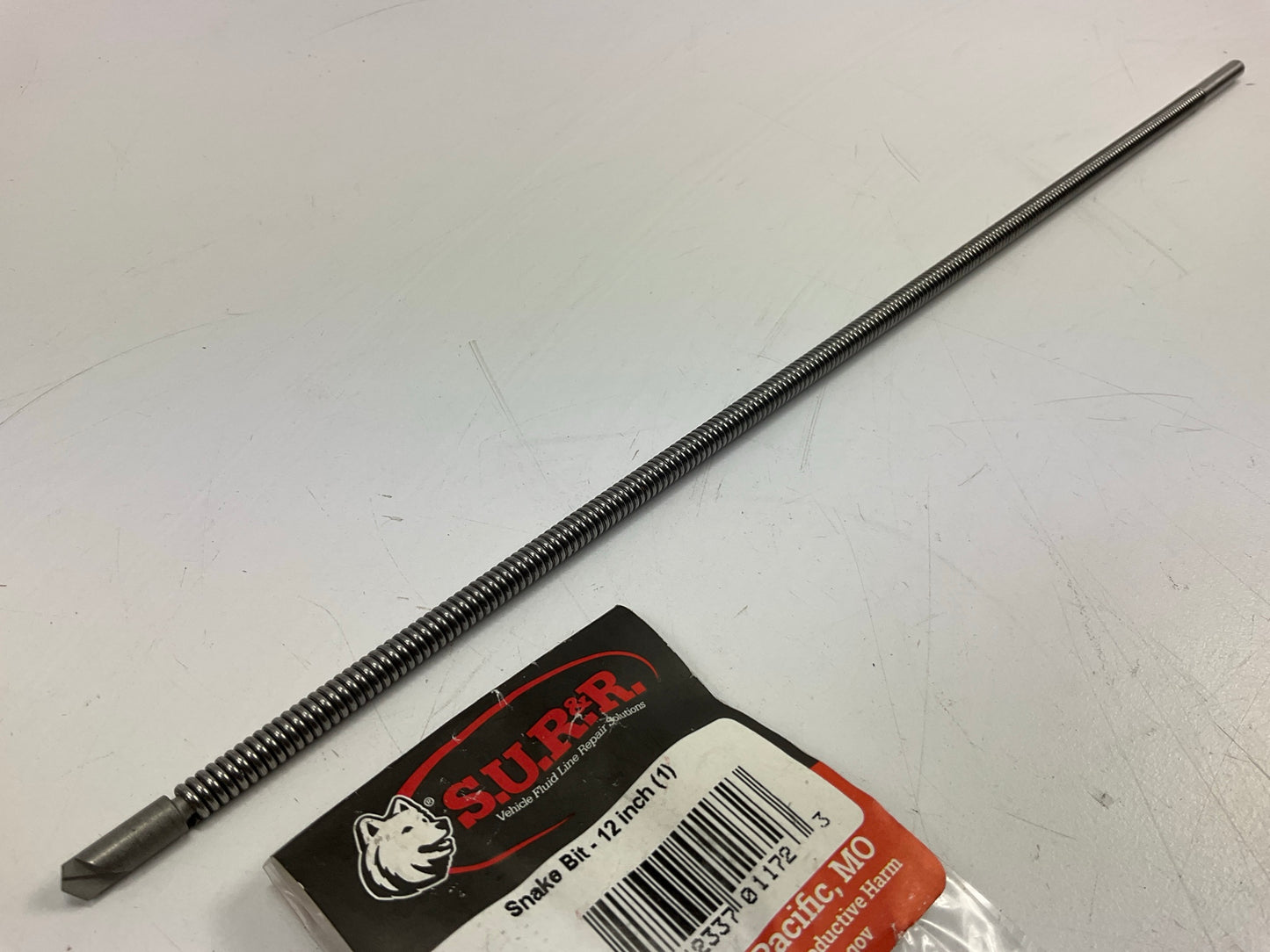 SUR-R EGR12 12'' Flexible EGR ''snake'' Drill Bit For Cleaning EGR, Idle IAC Valve