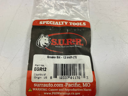 SUR-R EGR12 12'' Flexible EGR ''snake'' Drill Bit For Cleaning EGR, Idle IAC Valve
