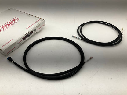 SUR-R FL210 Quick-Fit Flexible Fuel Line Set 1/4'' 04-10 Chevy GMC Truck 8' Bed
