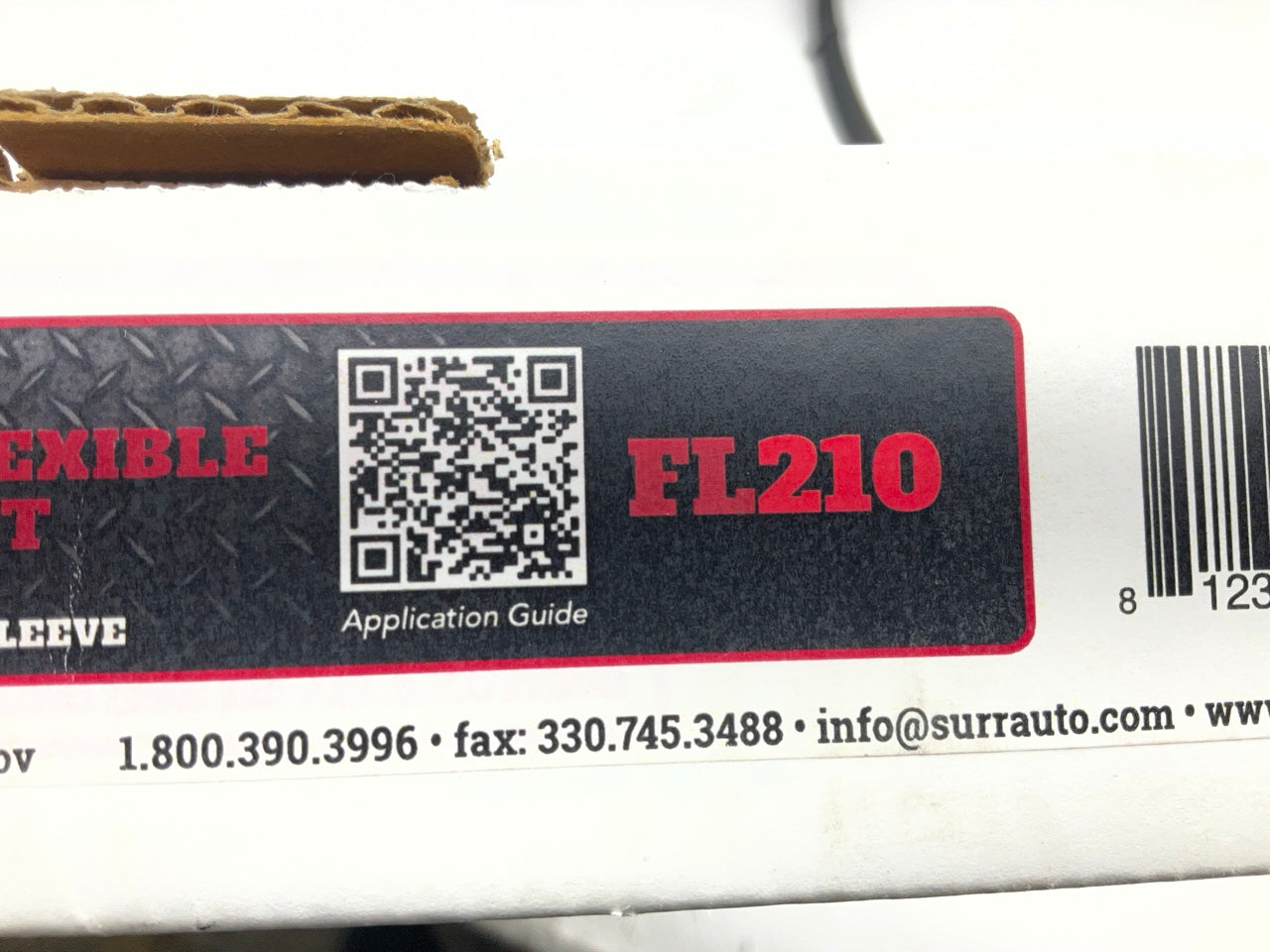 SUR-R FL210 Quick-Fit Flexible Fuel Line Set 1/4'' 04-10 Chevy GMC Truck 8' Bed